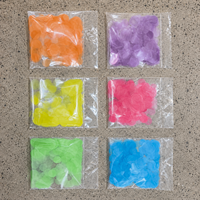 Confettis en papier de riz glutineux biodégradable et soluble dans l'eau, respectueux de l'environnement, pour mariage, canon à confettis, recharge en vrac, vente en gros