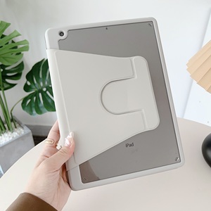 360 Rotation Shockproof Acrylic+Pu Case Tablet Covers & Cases For Ipad 9.7 2017 2018 With Pen Slot