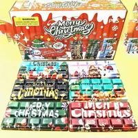 Jouets Squishy en Mousse PU Souple à Remontée Lente Botu en Gros pour Noël, Jouet Anti-Stress en Forme de Chocolat, Jouets Squishy de Noël