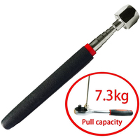 Outil de ramassage magnétique télescopique de 30 pouces, capacité de 16 lb, tige de récupération magnétique automobile, garantie OEM de 3 ans