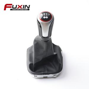 Poignée de levier de vitesse argentée à 5 vitesses pour VW POLO 2011-2017, accessoires de style automobile - Product Image 1