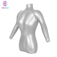 Mannequin gonflable stable, personnalisé, durable, pour affichage en magasin, mannequin gonflable féminin pour le haut du corps, directement de l'usine