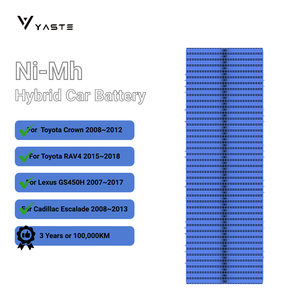 מתח גבוה יסטה יפנית ni-mh 6.5ah <span class=keywords><strong>7.2v</strong></span> prismatic נטענת היברידית דגם סוללה Y-P-7.2 עבור לקסוס gs450h 2007 ~ 2012 - Product Image 6