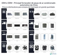 ACTECmax BC223 Conjunto de Evaporador Sin Escobillas 12V 24V 48V LHD RHD Motor BLDC Control Remoto Unidad de CA de Servicio Pesado para Camiones y Autobuses HVAC