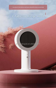 Hotte de camping portable et rechargeable intelligente avec 2 vitesses de ventilation pour barbecue et équipement de traitement des gaz - Product Image 6