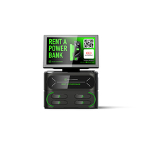 Station de banque d'énergie de location 6000mah 4 fentes chargeurs rapides empilables intégrés distributeur automatique partageant la station de charge 4g