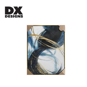 DX Thiết kế trang trí nội thất tay bức tranh 3D kết cấu tường nghệ thuật trừu tượng tay sơn Tranh sơn dầu trên vải - Product Image 2