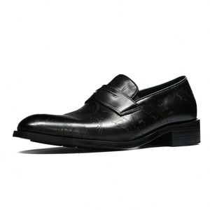Nouvelles chaussures pour hommes en cuir véritable, style britannique, imperméables, antidérapantes, légères, pour l'automne, décontractées, formelles - Product Image 3