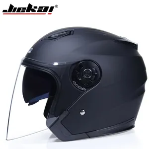 JIEKAI — casque demi-visage de moto, disponible en plusieurs couleurs, pour le cyclisme et l'équitation, femmes et hommes, vente en gros,