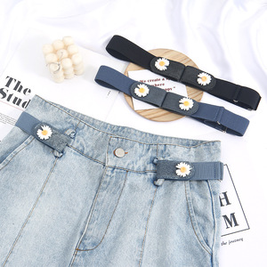 Directo de fábrica, sin costuras, elástico, versátil, invisible, ajustable, cinturón para jeans de hombre y mujer, sin necesidad de perforaciones, práctico. - Product Image 1