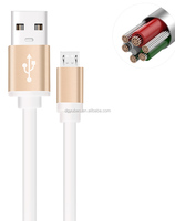 Grosir Pabrik ponsel android universal kabel data antarmuka android transmisi arus stabil 2A pengisi daya Cepat