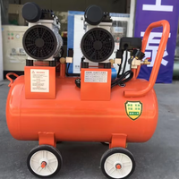 Compresseur d'air silencieux sans huile sur mesure 220V 380V 1HP 2HP 3HP 5HP 6HP 30L 50L 100L 150L 8 bars