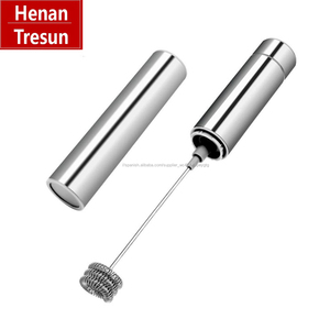 <span class=keywords><strong>Tres</strong></span> primavera cabeza electrónica café vaporizador para café con leche de vaporizador de leche de acero inoxidable - Product Image 1