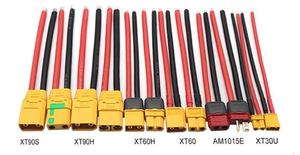 原装Amass公母XT 30/60/90/120/150 MR/MT30/60 t型RC脂肪电池香蕉连接器 - Product Image 5