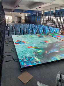 Tela de Dança LED de Chão com Tela Sensível ao Toque de Alta Qualidade e Fácil Instalação 500*1000mm, Colorida, Classificação IP54 para Elevadores e Shoppings - Product Image 4