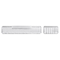 Support de clavier et souris transfrontalier avec repose-poignets en silicone transparent pour bureau – Vente en gros
