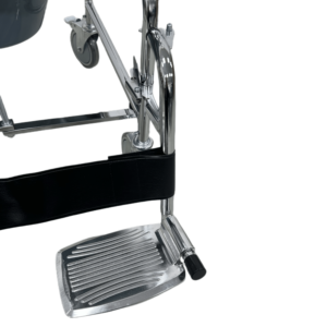 Chaise de toilette stable et sécurisée CA698 CAREME pour personnes handicapées, personnes âgées, soins médicaux, roues, hauteur réglable, équipement de sécurité pour salle de bain - Product Image 6