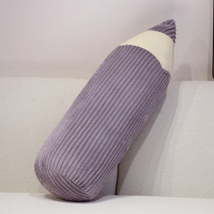 All'ingrosso Plush matita cuscino imbottito <span class=keywords><strong>per</strong></span> la decorazione del divano <span class=keywords><strong>per</strong></span> la casa <span class=keywords><strong>per</strong></span> <span class=keywords><strong>bambini</strong></span> regalo di compleanno morbido colorato cuscino a matita giocattolo - Product Image 3