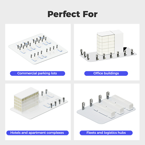Borne de recharge commerciale pour véhicules électriques DLB <span class=keywords><strong>7</strong></span>,<span class=keywords><strong>4</strong></span> <span class=keywords><strong>kW</strong></span> RFID Type 2 UKCA RS485 LoRa OCPP 1.6J Station de recharge intelligente AC pour véhicules électriques - Product Image 3