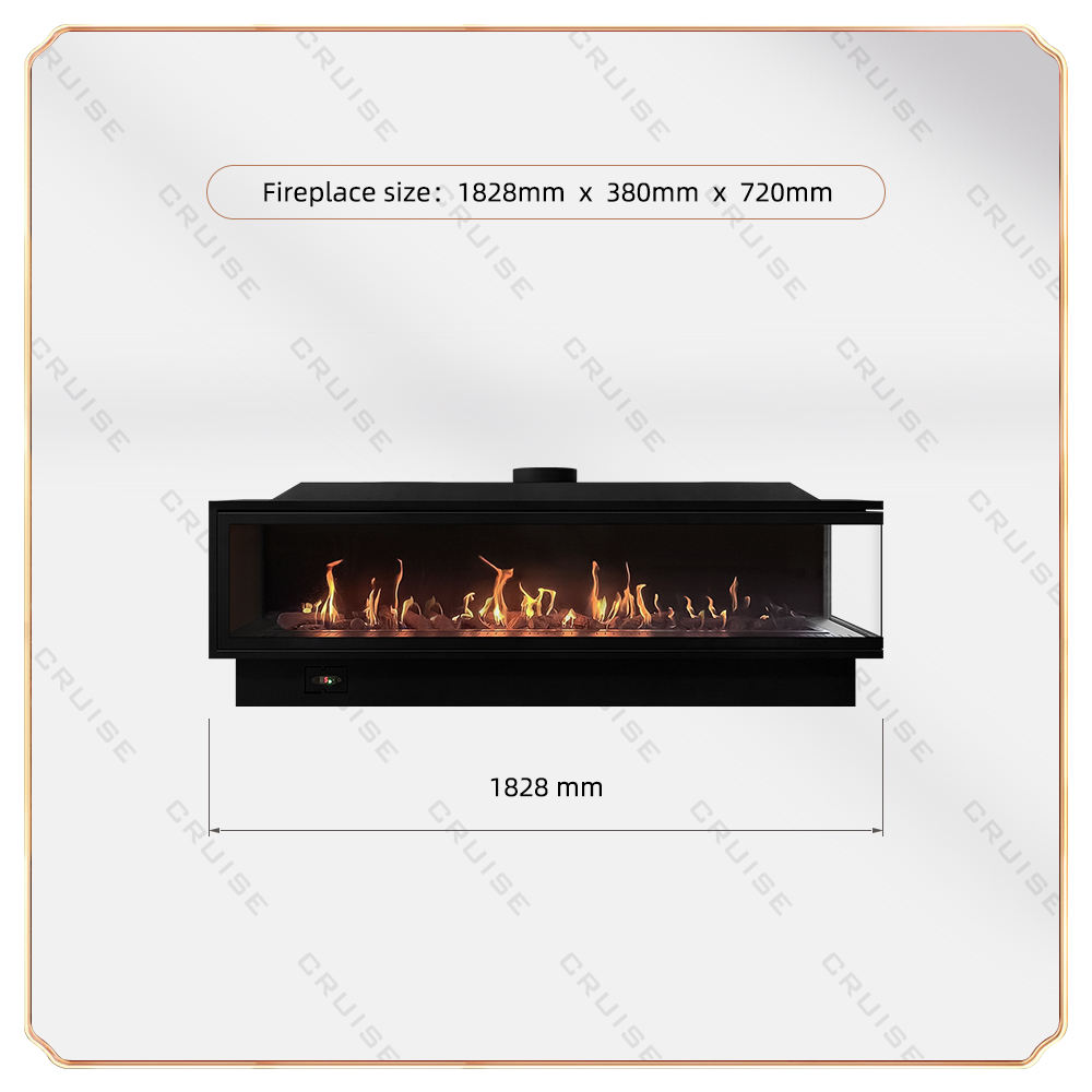 L1828.2-H720-D380mm 72 pouces