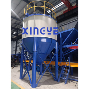 कारखाने मूल्य अनुकूलित सीमेंट थोक भंडारण फ्लाई ऐश साइलो 60 टन 100 टन 200 टी टैंक वेल्डेड ऊर्ध्वाधर सीमेंट बोल्ट पावर साइलो - Product Image 3