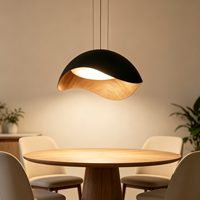 Suspension LED industrielle vintage en métal style nordique, intensité variable, garantie 5 ans, pour îlot de cuisine et salle à manger