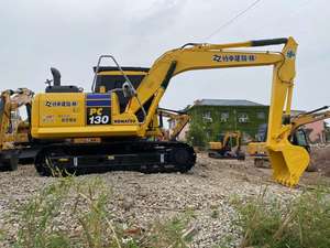 Mejor venta Komatsu PC130 Entrega de alta calidad rápida 100% Listo Costos de envío bajos Terreno áspero Excavadora usada duradera a la venta - Product Image 2