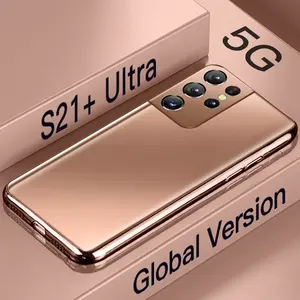 Ponsel Pintar Galaxy S21U Android, Ponsel Cerdas Rom 512 GB, Baterai Besar Tidak Terkunci