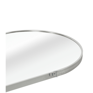<b>Silver</b> Pill Shaped Full Length <b>Mirror</b> 63 X 20 In Bathroom Vanity <b>Mirror</b> - Product Image 6