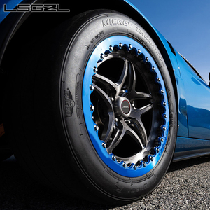 Jantes forgées Beadlock personnalisées LSGZL pour VTT et UTV, 18, 20, 22, 24, 26 pouces, 5x114.3, 5x120, 6x139.7, OEM pour les anciennes voitures américaines Muscle Truck - Product Image 2