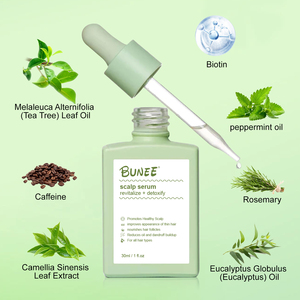 BUNEE cheveux croissance rapide sérum traitement amincissement des cheveux Anti perte <span class=keywords><strong>de</strong></span> cheveux prévenir la <span class=keywords><strong>calvitie</strong></span> cuir chevelu guérir nourrir des racines fortes huile d'essence - Product Image 5