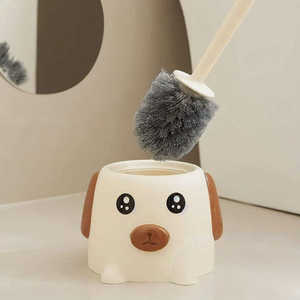 Wall Mounted <b>Toilet</b> <b>Brush</b> with Round Head and Base Anti-Scratch Design Eco-Friendly <b>Cleans</b> All Around Home & Hotel Bathrooms - Product Image 3