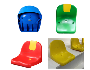Siège de stade en plastique PP durable à dossier moyen pour événements extérieurs ZKBB - Product Image 4