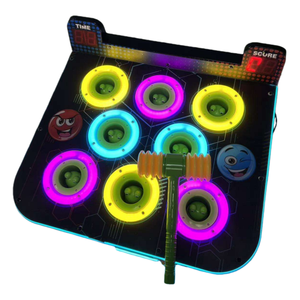 Macchina da <span class=keywords><strong>gioco</strong></span> arcade a martello con gettoni, tipo Whack-a-Mole, per colpire topi e rane, con sistema di riscatto premi - Product Image 2