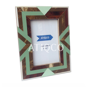 Free Hand Black Painted Artistic Classical Photo <b>Frame</b> for Home & Office | Exquisite Woodwork <b>Picture</b> <b>Frames</b> | Classy Look - Product Image 4