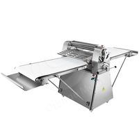 Machine à pâte automatique continue commerciale en acier inoxydable, version verticale, pour pâtisserie danoise, 4 kg, 5 kg, 6,5 kg, laminoir à pâte