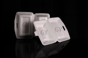 Contenedores de espuma para llevar Cajas de espuma de un solo uso Contenedores de comida Bandejas de espuma desechables Cajas de comida de espuma Contenedores de almuerzo de espuma - Product Image 5