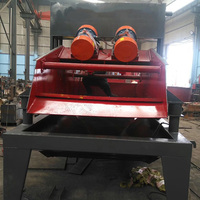 Machine de recyclage de sable fin à haute efficacité, tamis de déshydratation de boue minier en maille de polyuréthane avec pompe à pression et hydrocyclone