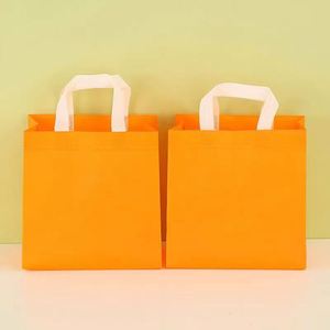 Bolsa de tela no tejida con diseño impreso personalizado, bolsa de compras con logotipo para ropa, bolso de mano - Product Image 5