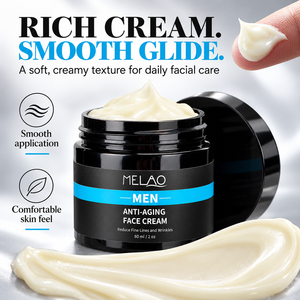 Crema Facial para Hombre con Logotipo Personalizado, Suaviza las Líneas Finas, Reafirmante, Hidratante, Cuidado de la Piel para Hombres - Product Image 3