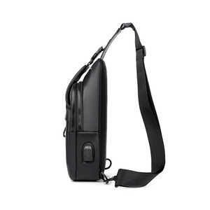 Sac de poitrine messager en nylon <span class=keywords><strong>2023</strong></span> grande capacité, vente en gros directe usine, sac à bandoulière croisé <span class=keywords><strong>tendance</strong></span> pour <span class=keywords><strong>homme</strong></span> - Product Image 5