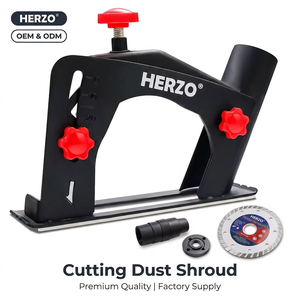 מגן אבק ברזל איכותי למטחנת זווית HERZO 125 מ\"מ, סיוע בחיתוך ברזל - Product Image 2