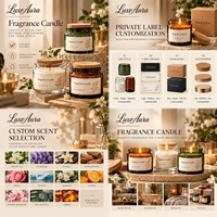 Bougie parfumée en coffret cadeau pour mariage, anniversaire, ou nouvel emplacement résidentiel – Parfum d'ambiance pour la maison