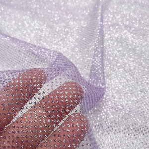Tissu en <span class=keywords><strong>tulle</strong></span> à paillettes métalliques brillantes de luxe pour robe <span class=keywords><strong>tutu</strong></span> de fille, tissu pour mariage - Product Image 4