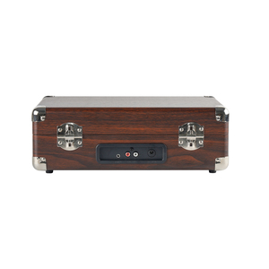 <span class=keywords><strong>Tocadiscos</strong></span> de Vinilo Bluetooth de Madera Oscura Estilo Nostálgico, Reproductor de Vinilos con USB <span class=keywords><strong>y</strong></span> SD, Gramófono con Altavoz - Product Image 5
