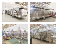 Ligne de production de chips de pommes de terre à économie d'énergie, entièrement automatique, facile à utiliser, longue durée de vie, prix direct usine compétitif