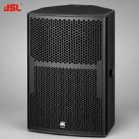 Enceinte PA active JSL TC-12 de 12 pouces, 2 voies, DSP, moniteur de scène, 400W, 130dB, système de sonorisation pour bars, clubs, églises, auditoriums