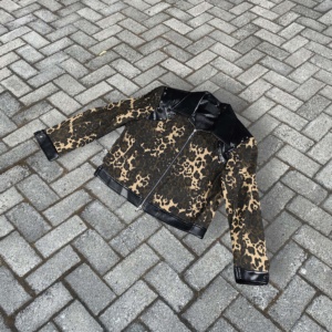 Vestes en toile vintage à imprimé camouflage et patchwork avec fermeture éclair pour hommes, service OEM d'automne - Product Image 2