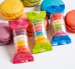 ออกแบบโลโก้ตามสั่ง ถุงซีลกลาง วัสดุ PET PE สำหรับบรรจุภัณฑ์ขนมและเก็บอาหาร - Product Image 2