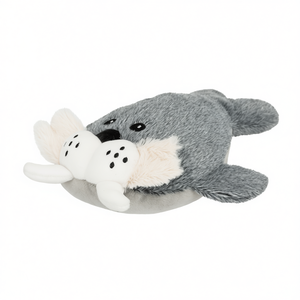 Juguete de peluche nórdico para futuras mamás, foca de 28 cm, juguete suave para perros - Product Image 3